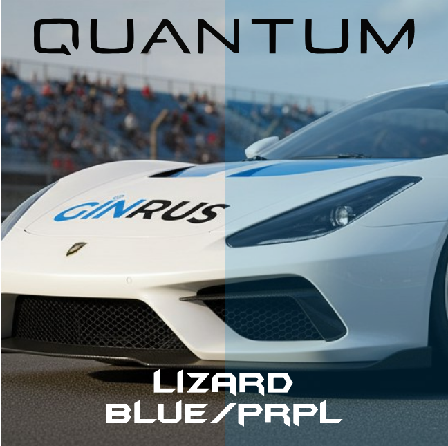 Пленка тонировочная, автомобильная, хамелеон Quantum LIZARD BLUE